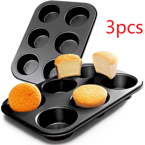 Pcs pack cups cake muffin - 6-cups,