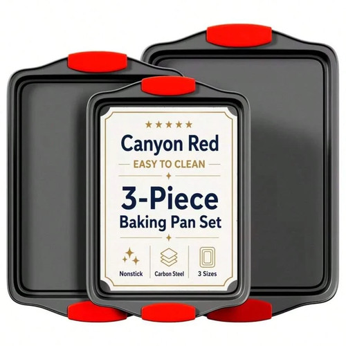 3pc nonstick baking - 3pc,