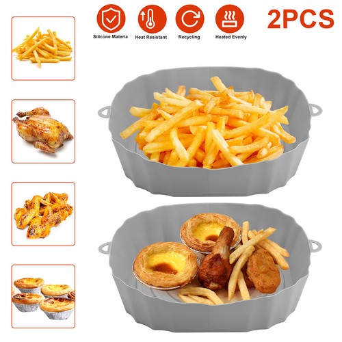 Pcs air fryer silicone - 2,